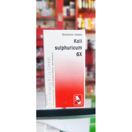 Dr Reckeweg Kali Sulphuricum 6x 20 gm Pack of 2 - Homeopathic Remedy