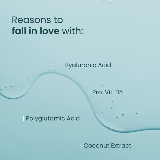 Mother Sparsh Plant Powered Hydra Marine Face Serum - Lightweight Formula for Intense Hydration
