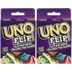 Mattel Games Uno Flip Side Card Game - Double-Sided Fun