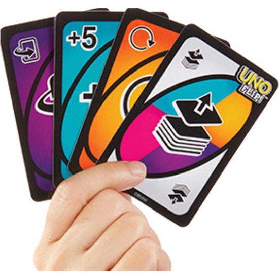 Mattel Games Uno Flip Side Card Game - Double-Sided Fun