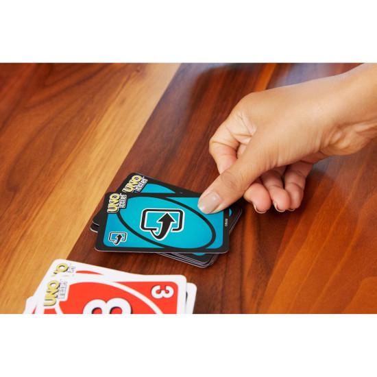 Mattel Games Uno Flip Side Card Game - Double-Sided Fun
