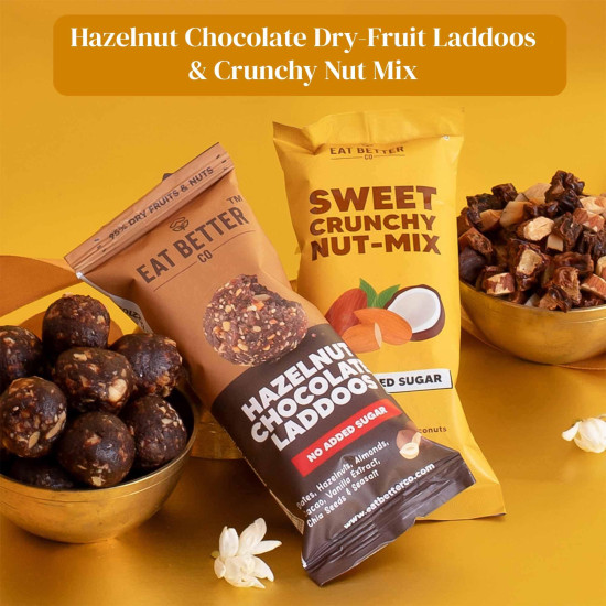 Anmol Rakhi Gift Hamper - 7 Items Combo Pack - Chocolate Coated Almonds & Cashews