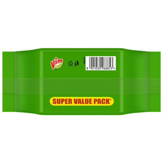 VIM Dishwash Bar Multipack 200g x 4 - Long-lasting Lemon Freshness