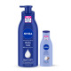 Nivea Body Milk 400ml & Shea Smooth Milk 120ml - 5 in 1 Complete Care