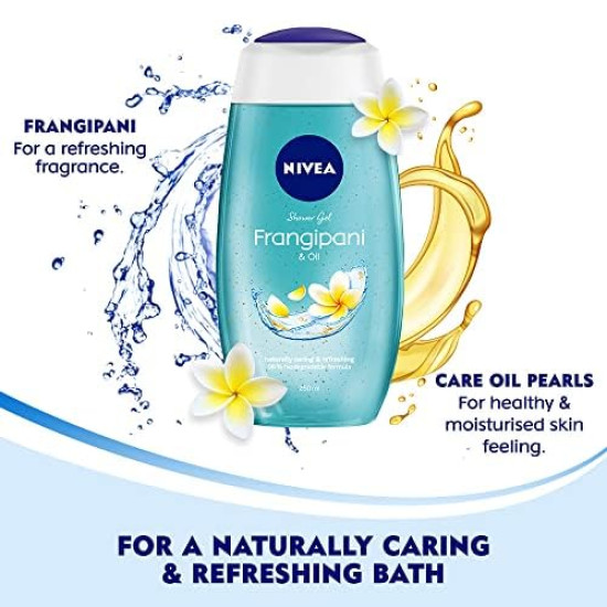 Nivea Shower Gel with Care Oil - Instant Soft & Summer Fresh Skin