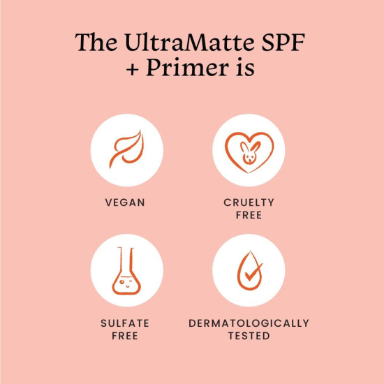 Foxtale Tinted Sunscreen SPF 50 PA++++ & Primer - Water Resistant, No White Cast