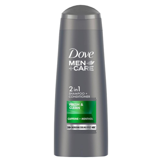 Dove Men+Care Fresh & Clean 2in1 Shampoo+Conditioner - Refreshing Menthol Formula