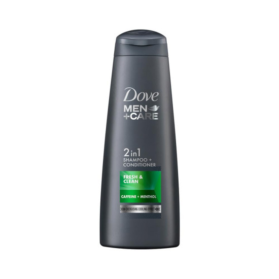 Dove Men+Care Fresh & Clean 2in1 Shampoo+Conditioner - Cooling Menthol Formula