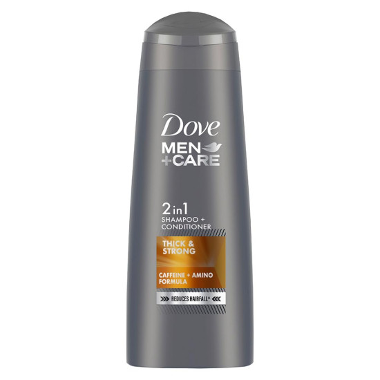 Dove Men+Care Thick & Strong 2in1 Shampoo+Conditioner - For Resilient Hair