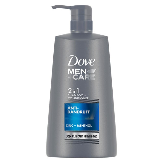 Dove Men+Care Anti Dandruff 2in1 Shampoo+Conditioner - Fights Dandruff