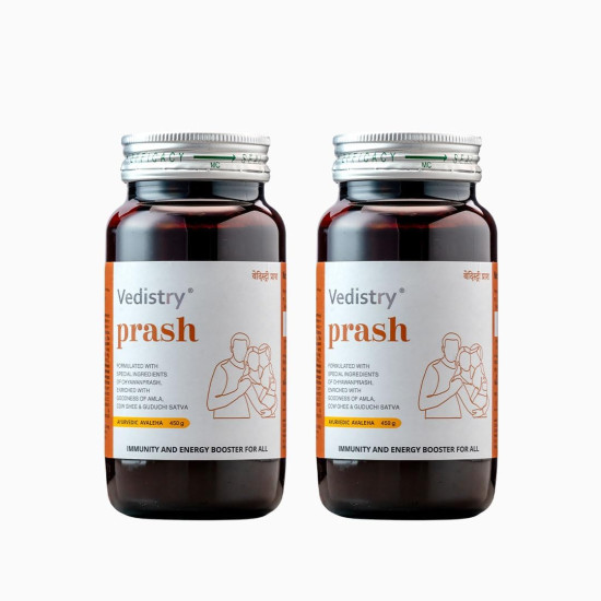 Vedistry Prash - Daily Health Tonic Enriched with Gold, Silver, and Pearl
