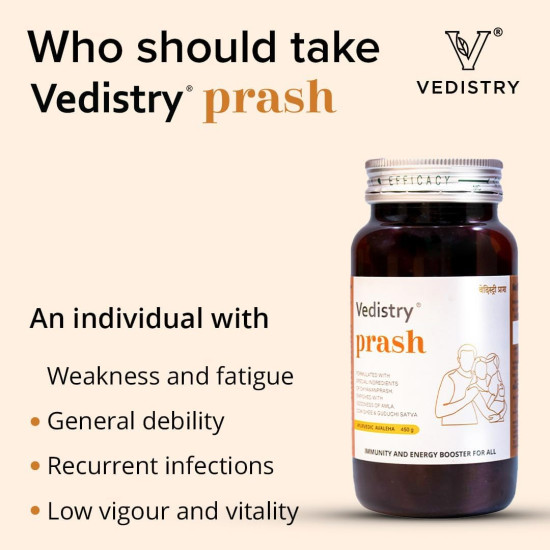 Vedistry Prash - Daily Health Tonic Enriched with Gold, Silver, and Pearl