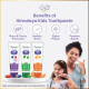 Himalaya Kids Bubble Gum Toothpaste 80 Gm - Fluoride-Free Dental Care