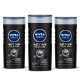 Nivea Active Clean Body Wash with Active Charcoal - Refreshing Cleanse