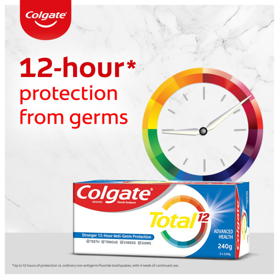 Colgate Total Whole Mouth Health Antibacterial Toothpaste - Advanced Health Formula