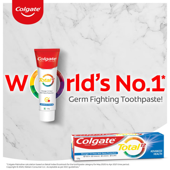 Colgate Total Whole Mouth Health Antibacterial Toothpaste - Advanced Health Formula