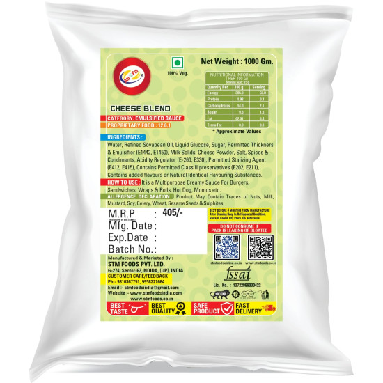 Am 2 Pm Multi-purpose Cheese Blend Creamy Sauce - Versatile Culinary Delight