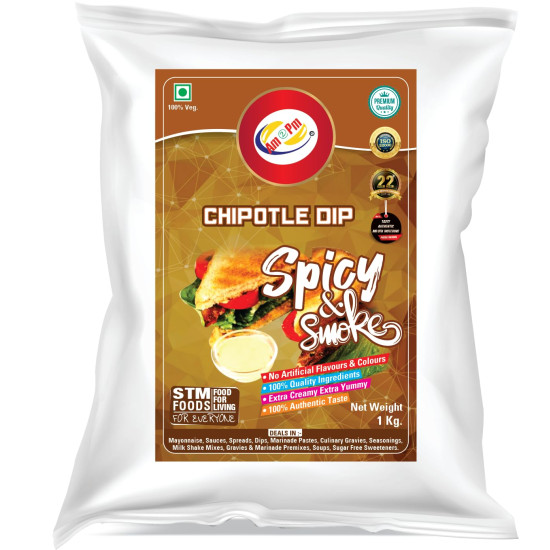 Am 2 Pm Chipotle Dip - Multipurpose Creamy Sauce for Burgers & More
