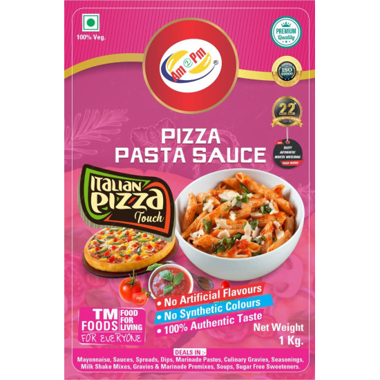 Am 2 Pm Pizza Pasta Sauce & Dip - Authentic Italian Taste