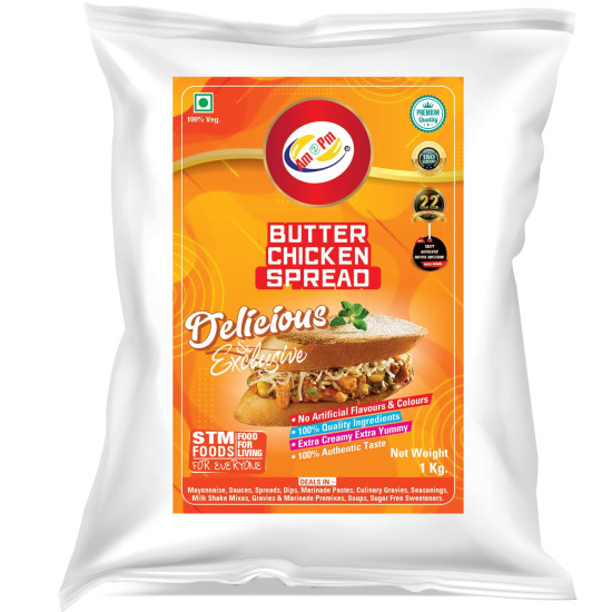Am 2 Pm Butter Chicken Spread - Versatile Creamy Sauce for All Dishes