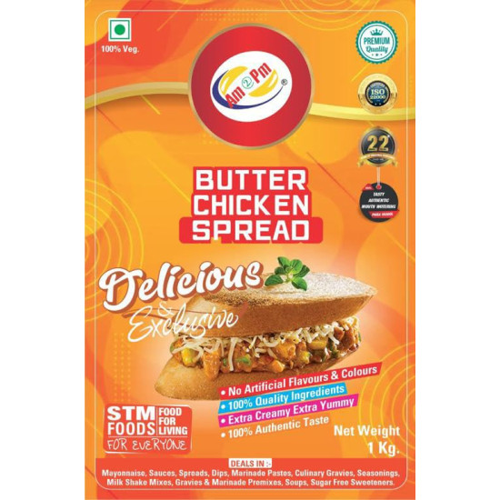 Am 2 Pm Butter Chicken Spread - Versatile Creamy Sauce for All Dishes