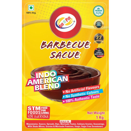 Am 2 Pm Barbecue Sauce - Perfect for French Fries & Chicken Wings