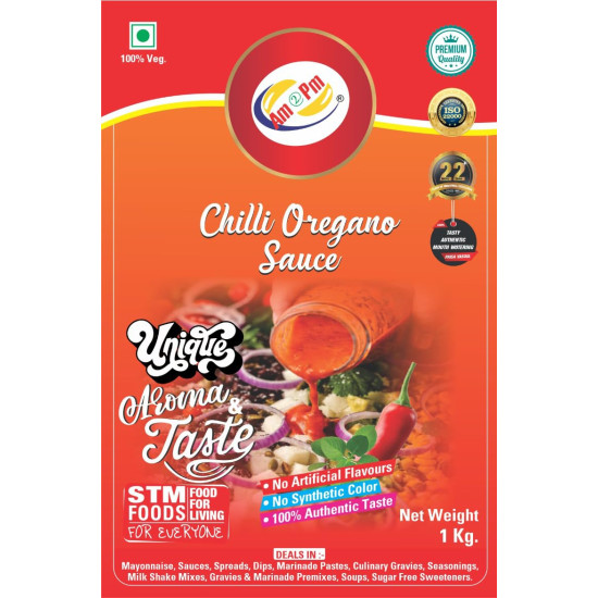 Am 2 Pm Chilli Oregano Sauce - 100% Vegan & Natural Ingredients