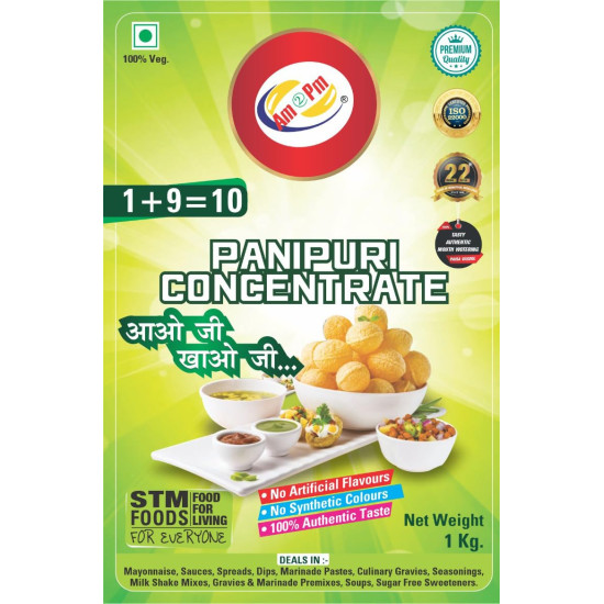Am 2 Pm Panipuri Concentrate - Tasty Golgappa Paste
