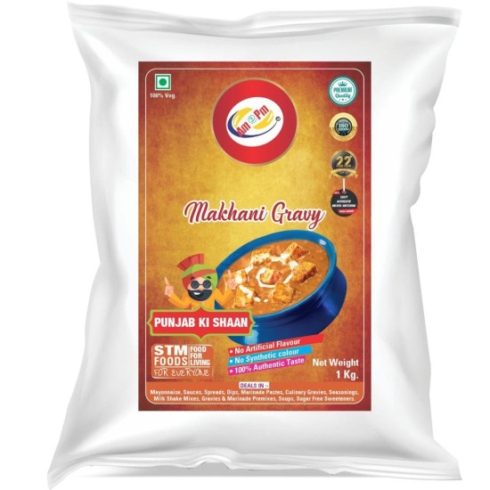 Am 2 Pm Instant Dilli Dal Makhni Paste - Authentic Indian Flavor