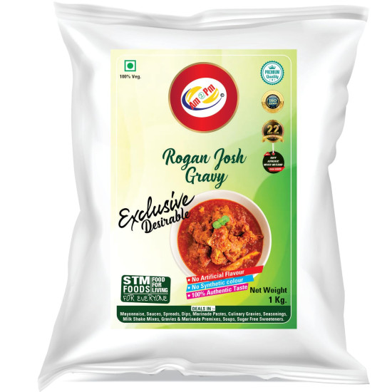 Am 2 Pm Rogan Josh Gravy - Ready To Cook Curry Paste 1 kg