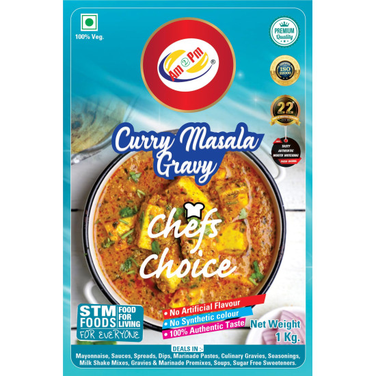 Am 2 Pm Curry Masala Gravy Mix - Authentic Indian Spices