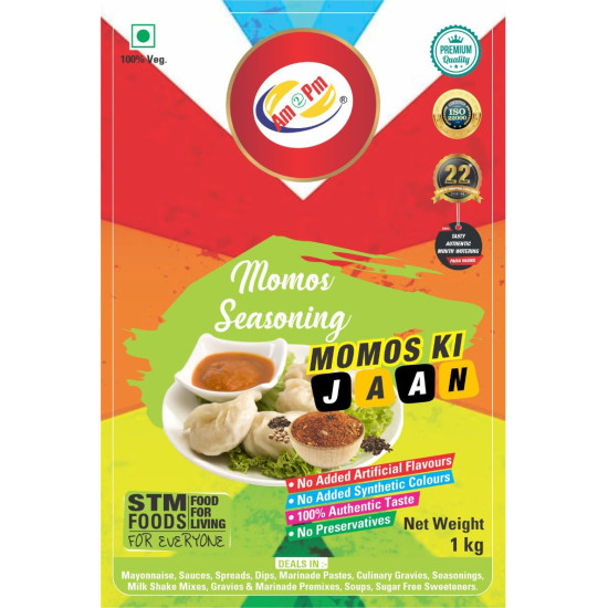 Am 2 Pm Momo Seasoning - 100% Pure & Natural Spice Mix