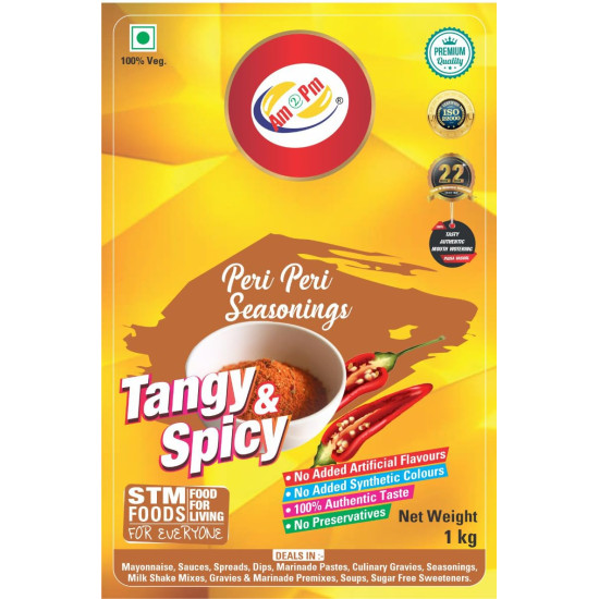 Am 2 Pm Peri-Peri Seasoning 1kg - Exotic Multi-purpose Spice Mix