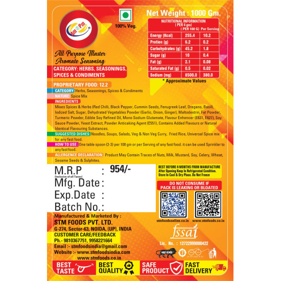 Am 2 Pm All Purpose Master Aromate Seasoning - Versatile Spice Blend