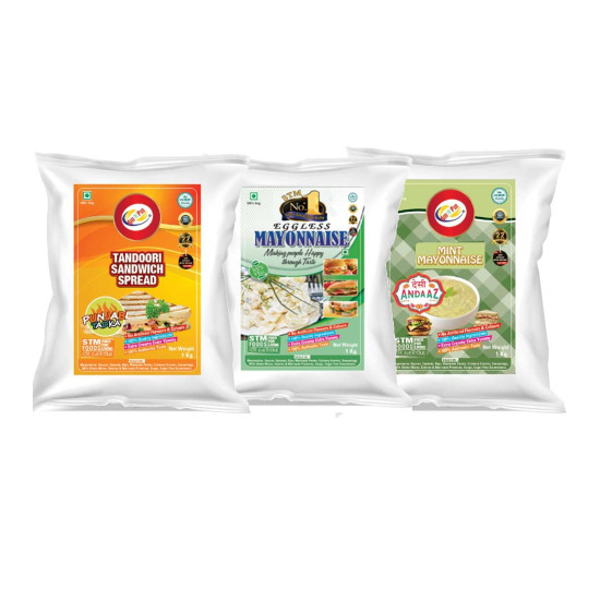 Am 2 Pm Mayonnaise Pack of 3 - Extra Creamy Delight