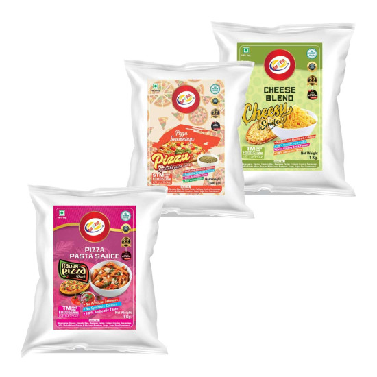 Am 2 Pm Pizza Pasta Sauce & Seasoning Pack - Authentic Italian Flavor