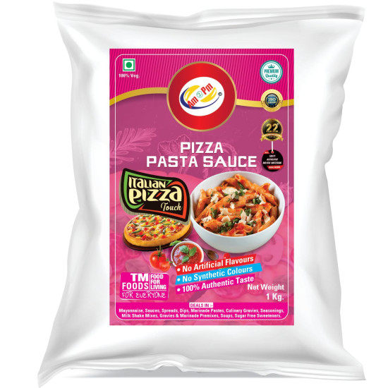 Am 2 Pm Pizza Pasta Sauce & Seasoning Pack - Authentic Italian Flavor