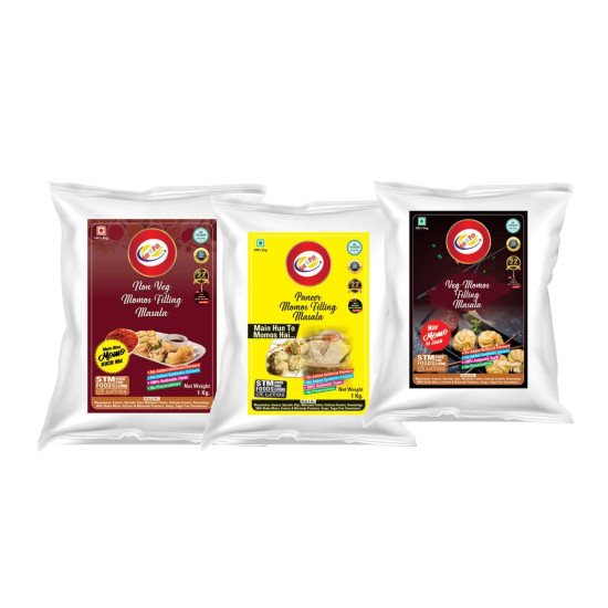 Am 2 Pm Momos Filling Masala - Easy & Ready to Eat - Pack of 3