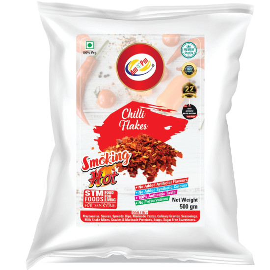 Am 2 Pm Chilli Flakes & Oregano - Authentic Pizza/Pasta Seasoning