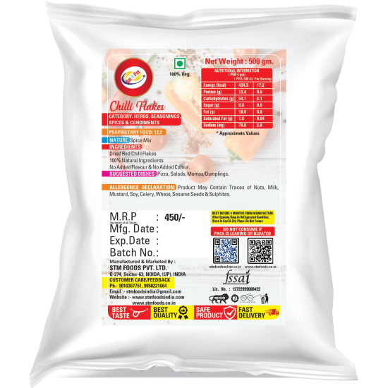 Am 2 Pm Chilli Flakes & Oregano - Authentic Pizza/Pasta Seasoning
