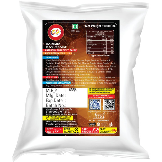 Am 2 Pm Harissa Mayonnaise, Thousand Island Dip & Mixed Herbs Seasoning - Gourmet Trio Pack