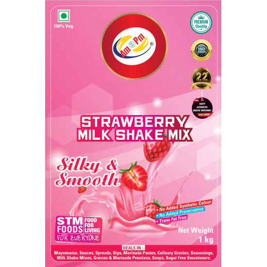 Am 2 Pm Premium Silky Smoothy Milk Shake Mix - Chocolate & Strawberry Am 2 Pm Premium Silky Smoothy Milk Shake Mix - Chocolate & Strawberry