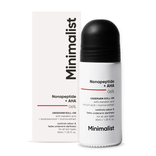 Minimalist Underarm Roll On Deodorant - Odour Control & Skin Brightening