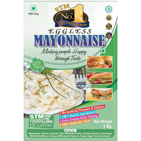 Am 2 Pm Eggless Mayonnaise - Extra Creamy & Delicious