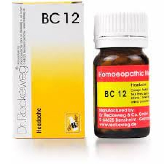 Dr Reckeweg Bio Combination 12 (20g) - Homeopathic Remedy