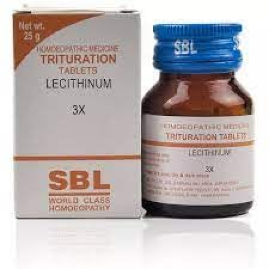 SBL Lecithinum 3X (25g) - Homeopathic Vitality Booster