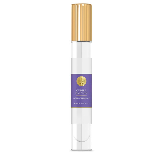 Forest Essentials Intense Perfume Lime Saffron Oudh - Long Lasting Natural Luxury