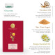 Forest Essentials Luxury Sugar Soap - Nargis | Ayurvedic Handmade Organic Bath Soap