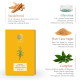 Forest Essentials Luxury Sugar Soap - Sandalwood & Turmeric