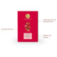 Forest Essentials Luxury Sugar Soap - Iced Pomegranate & Kerala Lime - Ayurvedic Handmade Soap